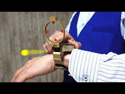 名探偵コナン/腕時計型麻酔銃を作る/ダンボール工作/Detective Conan's Watch Cardboard DIY
