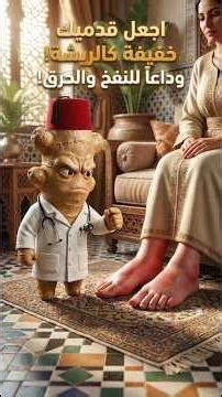 رجليك منفوخين وعيانين؟ 🚚 الحل السحري بـ 3 مكونات من كوزينتك! 🍋 دكتور سكنجبير