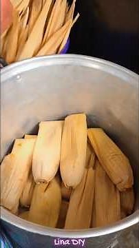 Red Chicken Tamales #recipe #tamales #masa