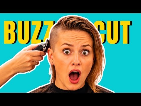 Long to Buzz Cut Transformation: She Did It! | Beauty goes for Buzz