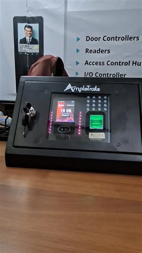 Metal enclosure box | AmpleTrails Biometric Attendance Machine Provider Delhi, Noida, Gurgaon