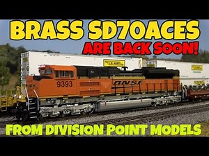 Brass SD70ACes are Coming Back Soon! Sneak Peek at the Division Point Models SD70ACe in HO Scale!