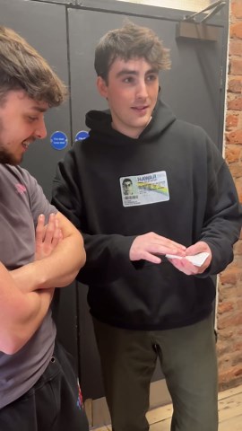 The Signed Card That Moved On Its Own