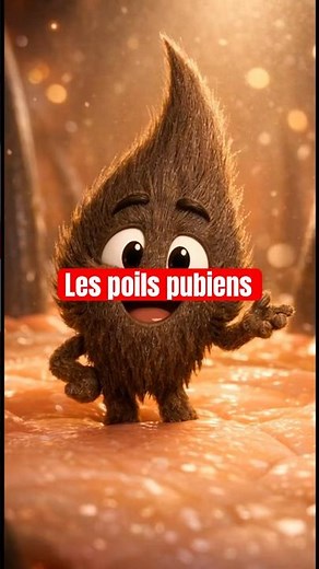Les poils pubiens