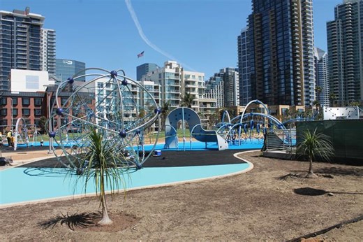 Active Recreation Area Opens at Waterfront Park on Embarcadero
