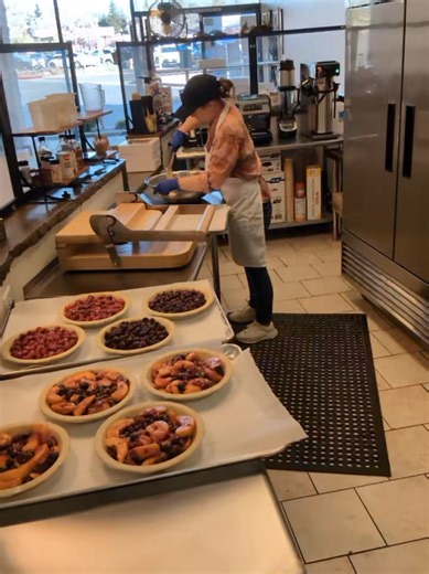 Friday Morning Pie Preparation at Yosemite Pie Company
