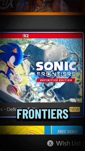 DON’T BUY THIS! #sonicfrontiers #sonicthehedgehog #nintendoswitch2 #nintendoswitch
