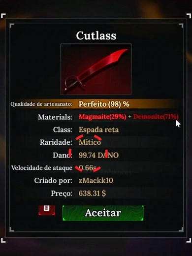 Easy to make and VERY OP sword! #roblox #theforge