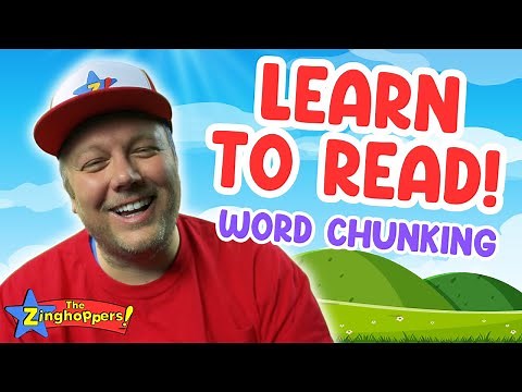 Learn to Read for Kids: Word Chunking | Reading Strategies | Teach Preschoolers | The Zinghoppers