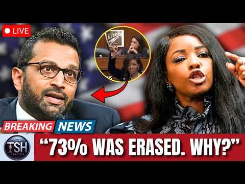 Crockett Corners Kash Patel On 73% Redacted Document — He Invoked The Fifth