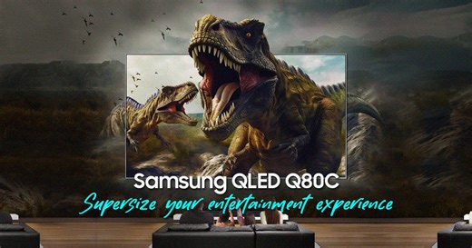 Supersize your entertainment experience today with the 98-inch Samsung QLED Q80C! | TechNave