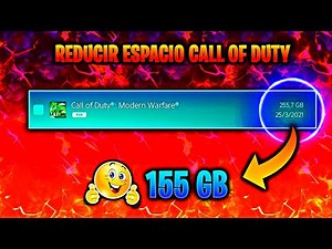 LIBERAR ESPACIO Ps4 Xbox y Pc WARZONE - REDUCIR PESO Call of Duty WARZONE👍