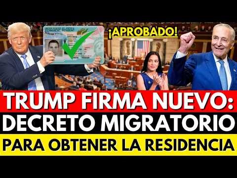 TRUMP FIRMA EL DECRETO MAS TEMIDO EN CONTRA DE TODOS LOS RESIDENTES PERMANENTES EN EE.UU.