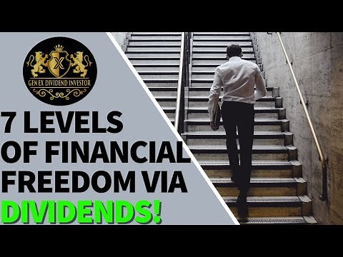 7 Levels of Financial Freedom (FIRE) via Dividends