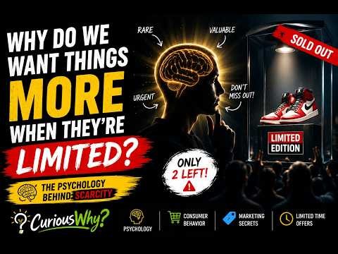 Why Do We Want Things More When They're Limited? | The Scarcity Effect