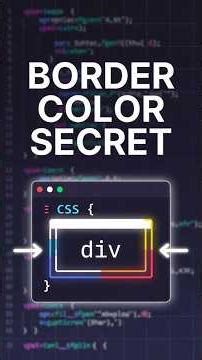 CSS Border Color for Beginners (And Why Borders Change Color Automatically)