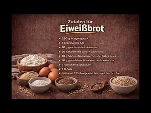 How to make your own protein bread 🥖 | Easy & delicious low carb recipe | only 2.2g net carbs per...