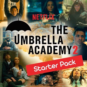 631K views · 18K reactions | If you're yet to discover The Umbrella Academy, good news – there's two epic seasons waiting for you. Take a look at our Starter Pack before you dive into this time-travelling superhero series. | Netflix | Facebook
