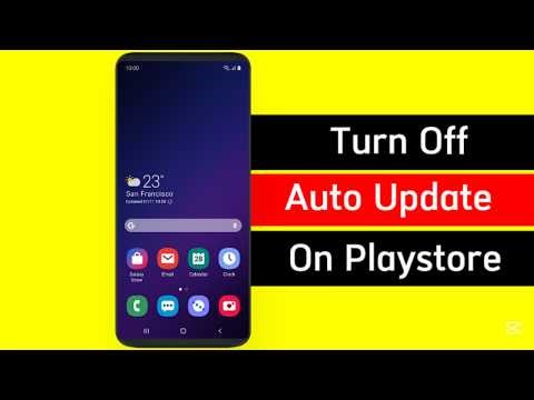 How to stop app auto update on playstore
