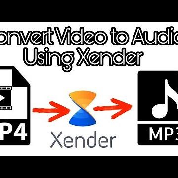 How To Convert Any Video File To Audio / Mp3 Using Xender | Convert video to audio / mp3