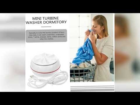 Review: Uonlytech Portable Usb Washing Machine Compact Underwear Washer Forward Reverse Cleani...