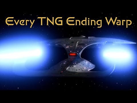 Every Star Trek: TNG Ending Warp