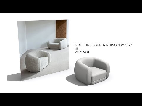 MODELING SOFA BY SUBD TOOLS IN RHINOCEROS 3D_DỰNG GHẾ SOFA BẰNG CÔNG CỤ SUBD TRONG RHINOCEROS 3D