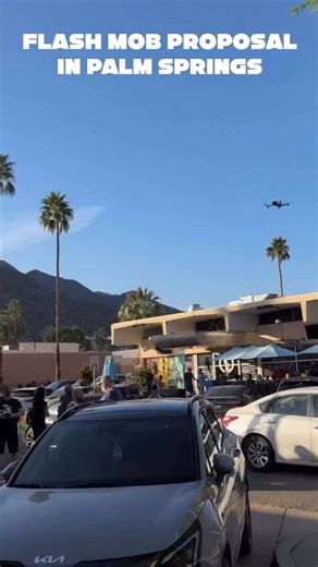 📍Inland Empire, Ca | Friday afternoon flash mob proposal in Palm Springs, Ca 🎉💍😭 🎥 @ghidorzi #everythinginlandempire #inlandempire #palmspringslife #760... | Instagram