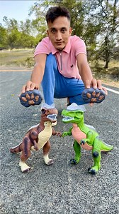 223K views · 950 reactions | Colourful Two Dinosaur 練 With Pet Unboxing #dinosaur #Toys #unboxing #fbpost #review #pet | Badrul Shorts | Facebook