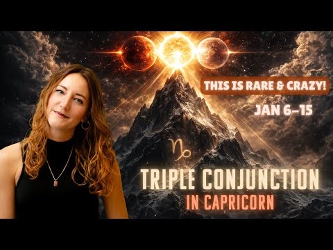The Rare Capricorn Triple Conjunction Sun–Venus–Mars & Jupiter Opposition | All 12 Signs