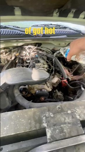 NBS Chevy Silverado cooling the radiator off #repair #Truck #Chevy #Creek #FYP #ForYou