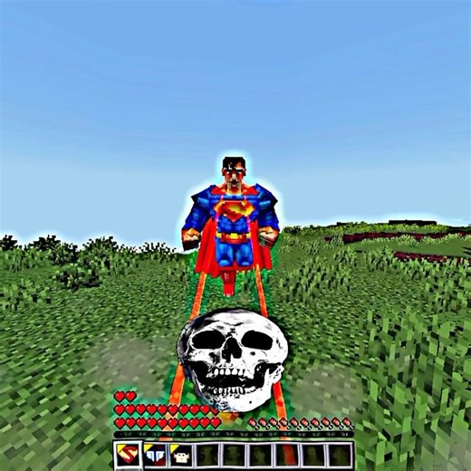 Minecraft Super Man Mod Edit ☠️