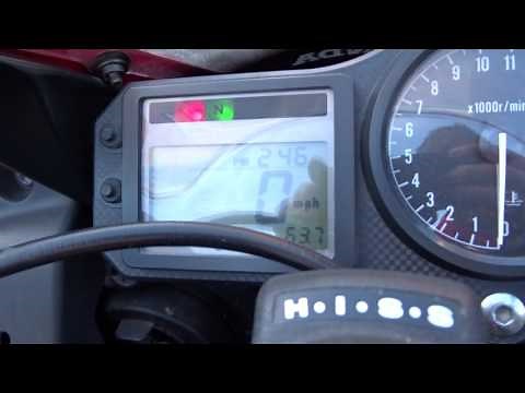 CBR600F4i fault code