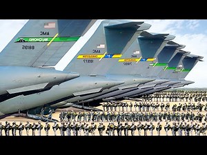 US Prepares 1000s Elite Paratroopers for Massive Air Assault from C-17s