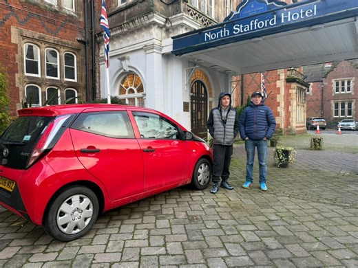 North Stafford Hotel 🏨 Serco?? We decided to swing by Ellesmere Port onroute to Liverpool and inspect another fine establishment, but first we stopped in Stoke-on-Trent at this beautiful Grade II listed building. This is the North Stafford Hotel, operated by the Britannia Hotels Group. It’s currently undergoing a major refurbishment, including new carpets, while still accommodating asylum seekers and migrants under Home Office arrangements. Some residents remain in the front part of the hotel w