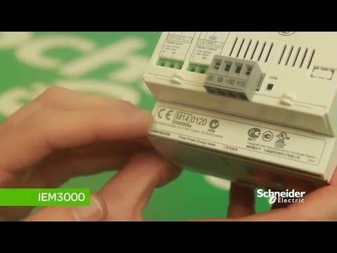 iEM3000 Programing Video | Schneider Electric