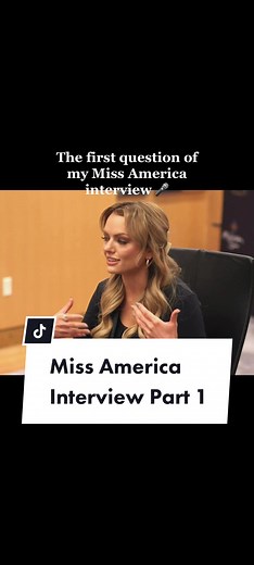 Interviewing for Miss America Experience Revealed