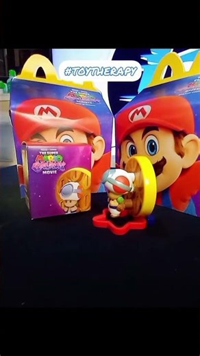 P1. Unboxing Toad from The Super Mario Galaxy Movie. McDonald's Happy Meal. #toytherapy #supermario