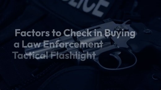 Best Police Flashlight for Tactical & Security Use