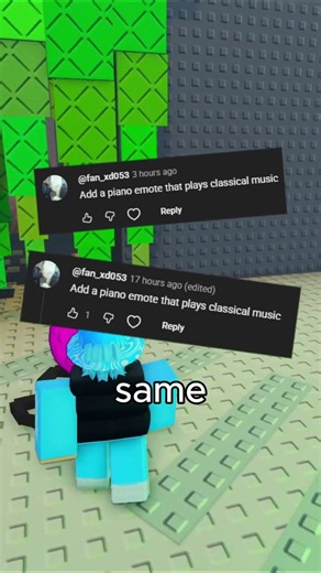 Day 8 of adding your emotes to my Roblox game! #roblox #animatin #memes #funny #edit #coding #gaming