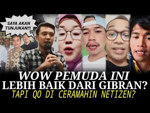 PEMUDA INI MERASA LEBIH LAYAK DARI GIBRAN SEBAGAI WAPRES KARENA IJAZAHNYA ASLI❓MALAH DI CERAMAHIN