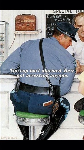 The Runaway - Norman Rockwell, 1958