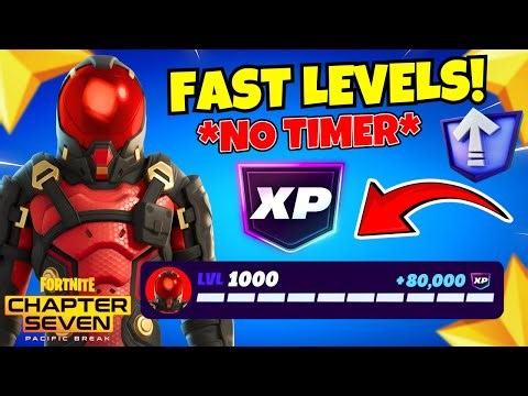 *NO TIMER* Fortnite XP MAP to LEVEL UP FAST in Chapter 7! (EARN XP For RENEGADE RAIDER!) 🤩😱