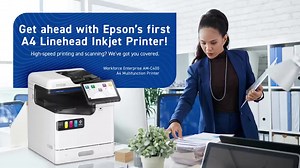 Say hello to Epson’s first A4 Linehead Inkjet Printer, the WorkForce Enterprise AM-C400! 🚀 Experience lightning-fast printing and scanning with superior precision, designed to enhance productivity in any office environment. Whether it’s high-volume printing or seamless scanning, the AM-C400 delivers exceptional performance to keep your business moving forward. Ready to upgrade your workflow? Discover the future of printing with Epson! 🖨️ #EpsonMY #EpsonMalaysia #AM-C400 | Epson