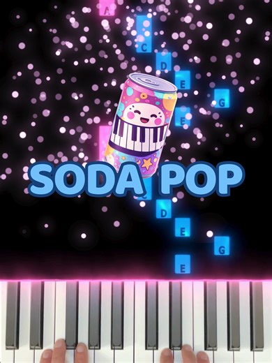 Soda Pop Chorus Piano Tutorial: Easy Learning 🎹