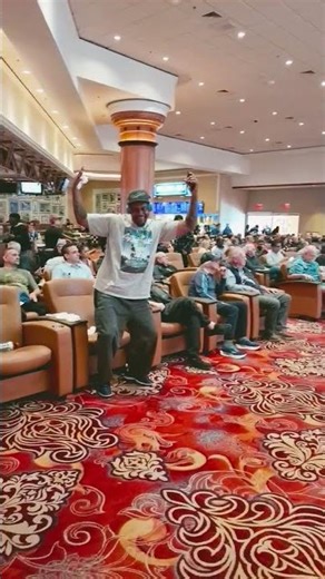 NFL PLAYOFF CROWD AT THE SPORTSBOOK, SOUTHPOINT HOTEL/CASINO LAS VEGAS. SUNDAY 1/18/2026