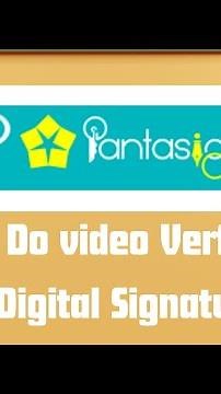 How to do Video verification for Digital signature in Pantasign ? #digitalsignaturecertificate