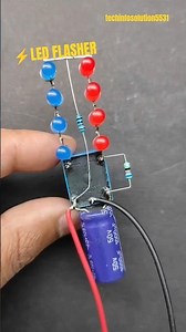 👉 “This Simple Relay Circuit Creates INSANE LED Flashing 😱⚡ #Shorts”