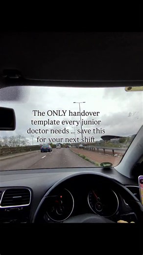 Dr Khan | MBBS MRCP on Instagram: "When I received my IMT interview feedback, I scored the least in my handover station. Since then, I have worked hard on them to improve Here’s a simple way to practice and get better at handovers! A clean, concise handover = a safer patient. Here’s the 20-second handover template every IMT, FY doctor, locum and night-shift survivor should be using: Handover Template: 1. Identity: Name, age, 2. The Problem: one line reason for admission (the presenting complaint