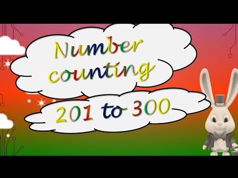Number Counting 201 to 300 | 201 to 300 counting | #counting